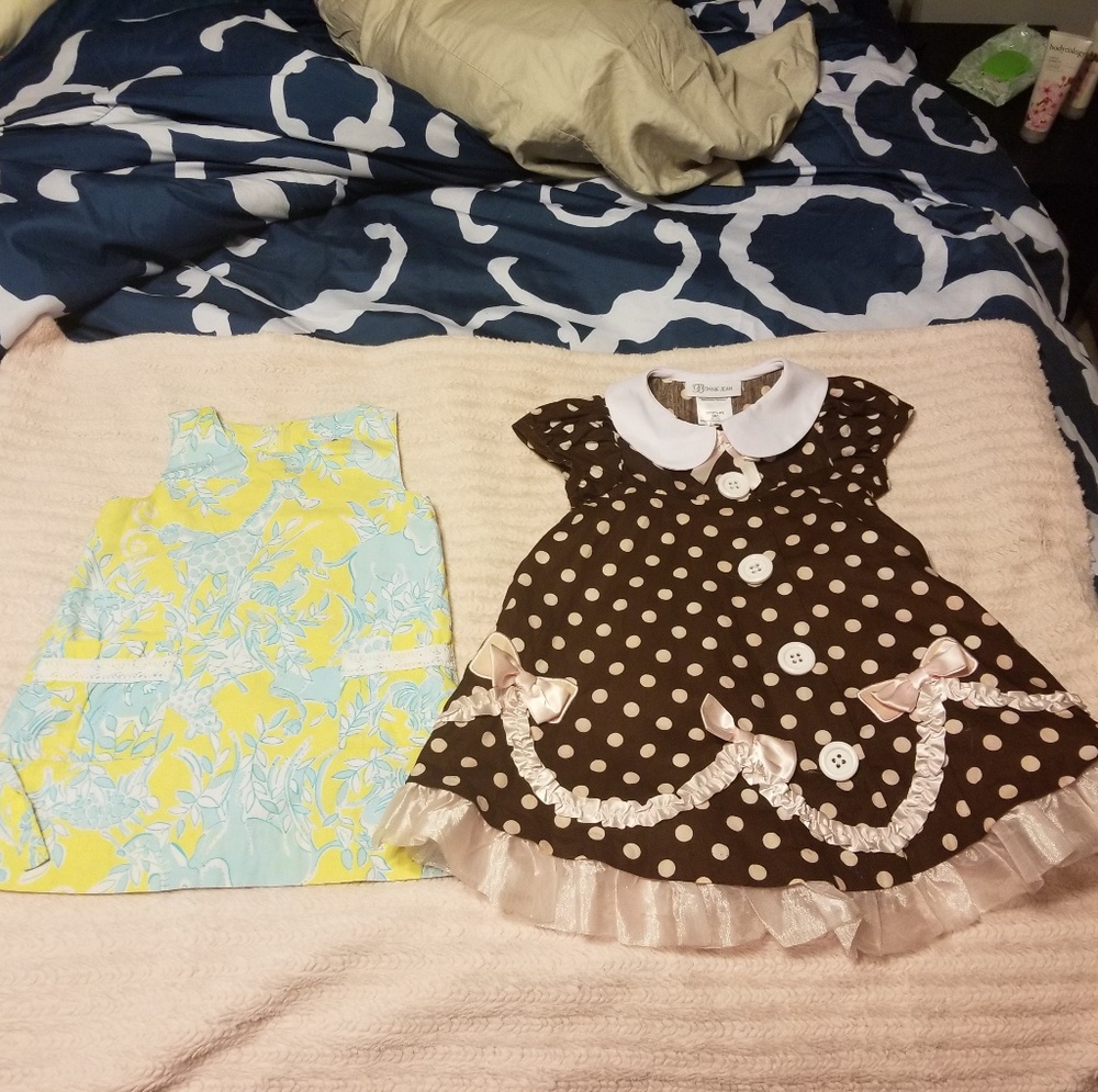 Lilly Pulitzer 2t dress/ Bonnie Baby dress